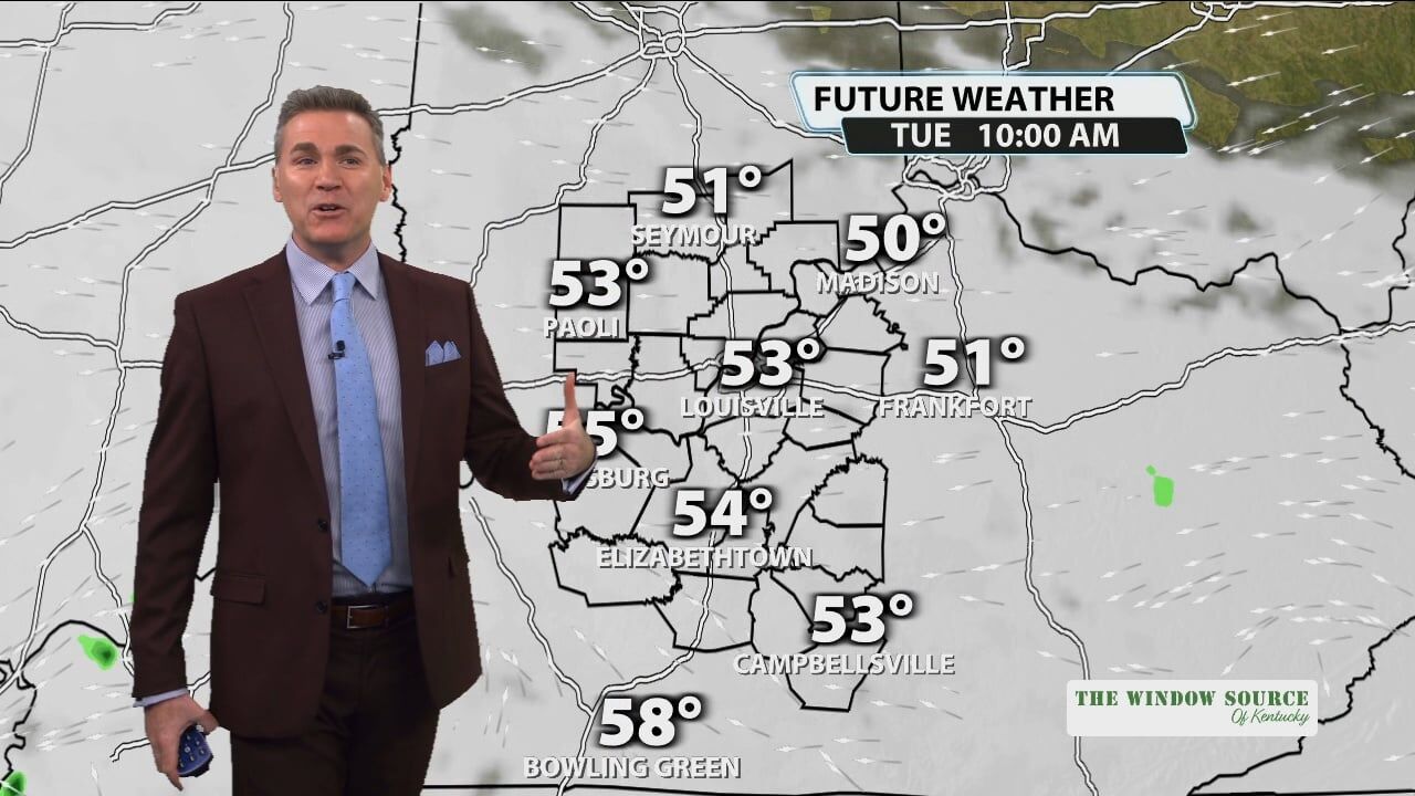 Jude Redfield's Tuesday morning forecast